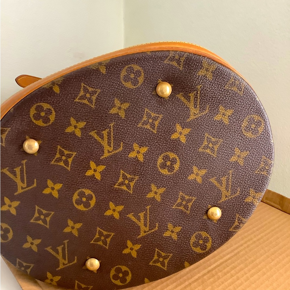Louis Vuitton Brown Monogram Shoulder Bag - Picture 3 of 10